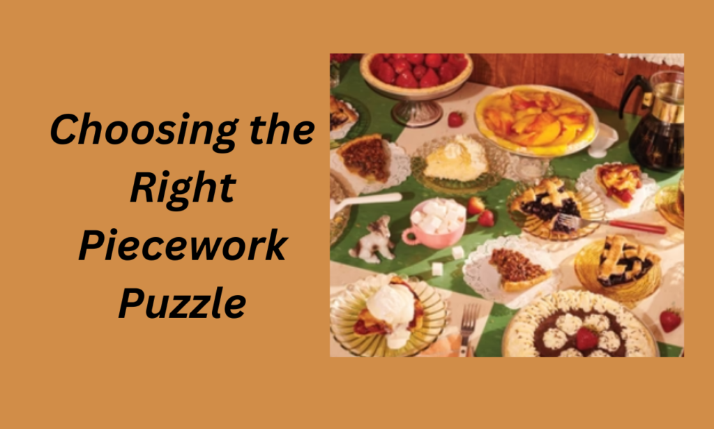 piecework puzzles
